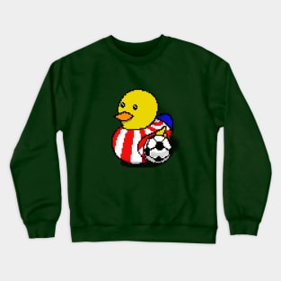 Duckys is a footballer v2 Crewneck Sweatshirt